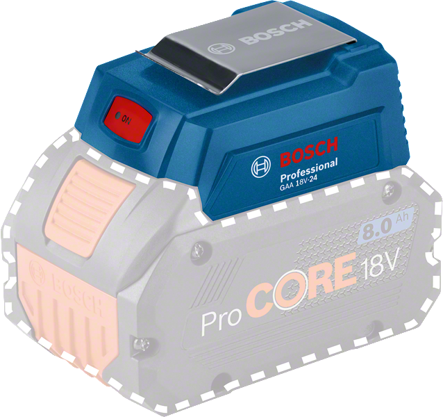 BOSCH CHARGER 18V WITH 2 USB SLOTS GAA 18V-24 PROFESSIONAL 